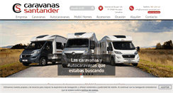 Desktop Screenshot of caravanas-santander.com